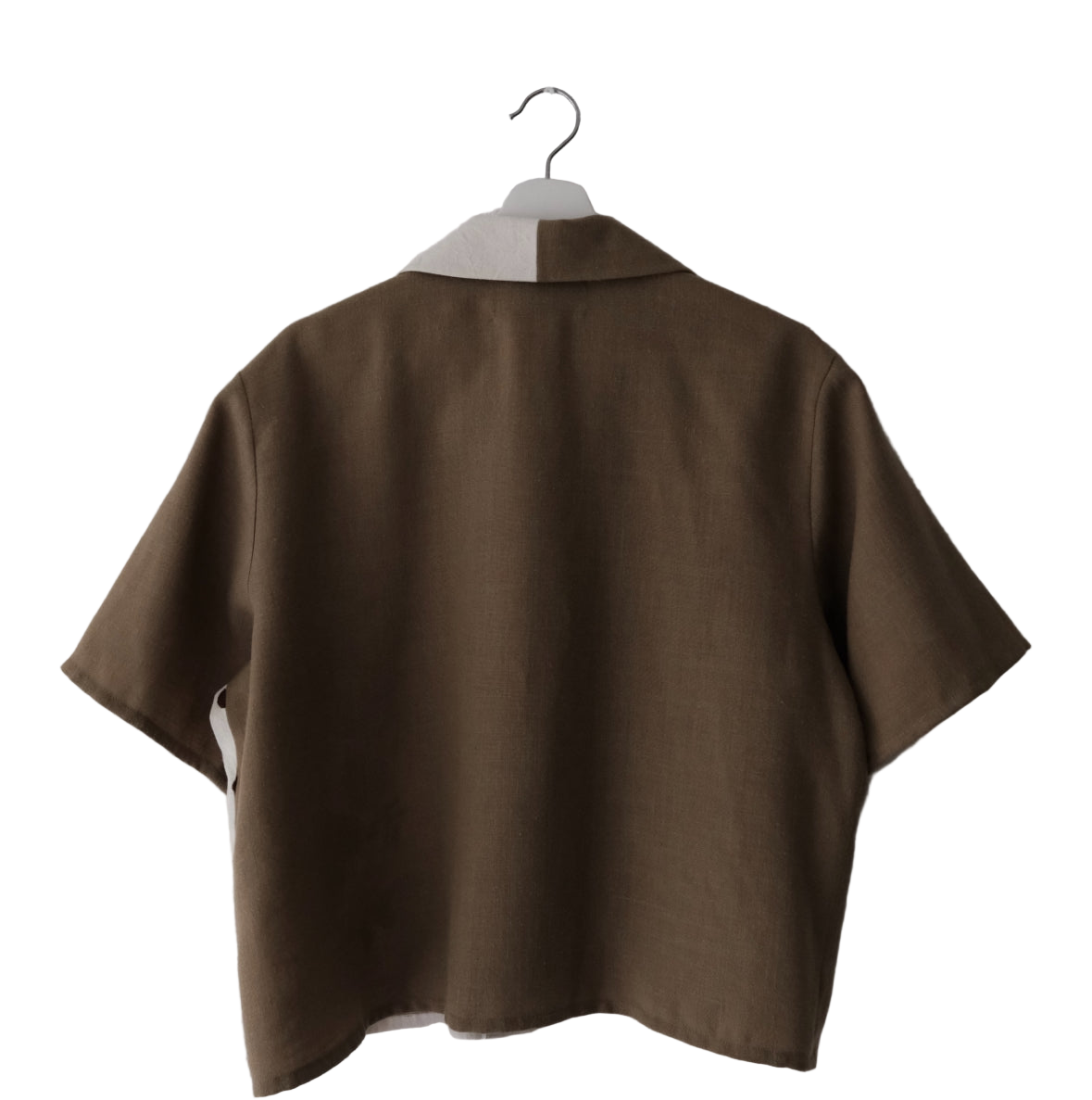 Flower Ivy - Cropped Camp Shirt